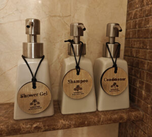 Duschgel, Shampoo, Conditioner