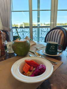 Frühstück mit Aussicht