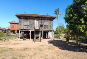 traditionelles Holzhaus