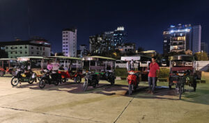 Tuk Tuk Fahrt durch Phnom Penh