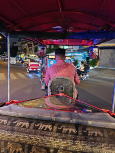 Tuk Tuk Fahrt durch Phnom Penh