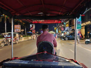 Tuk Tuk Fahrt durch Phnom Penh