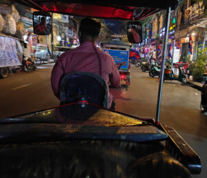 Tuk Tuk Fahrt durch Phnom Penh