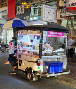 Tuk Tuk Fahrt durch Phnom Penh