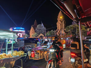 Tuk Tuk Fahrt durch Phnom Penh