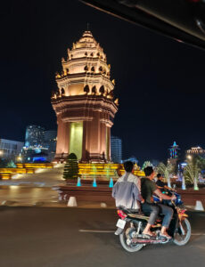 Tuk Tuk Fahrt durch Phnom Penh