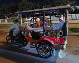 Tuk Tuk Fahrt durch Phnom Penh