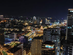 Blick über Phnom Penh