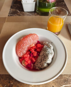 Müsli mit Obst