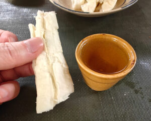 Cassava und Tee