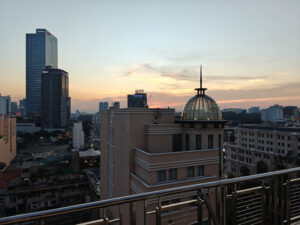 Aussicht am Abend