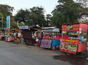 Streetfood am Fluss
