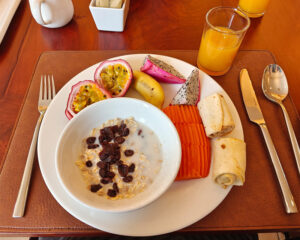 Frühstück im Hotel