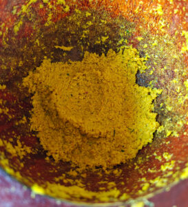 fertig gemörserte Paste