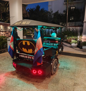 das Bat Mobil hab ich mir anders vorgestellt