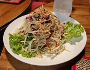 Abendessen im Peace Café