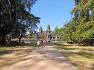 Ankgor Wat von Osten