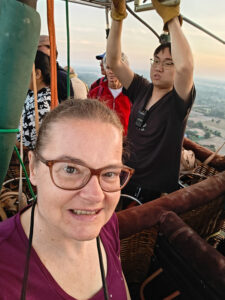 Ballonfahrt zum Sonnenaufgang