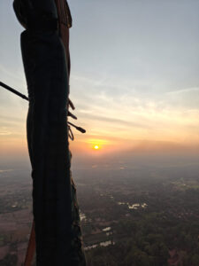 Ballonfahrt zum Sonnenaufgang