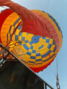 Ballonfahrt zum Sonnenaufgang
