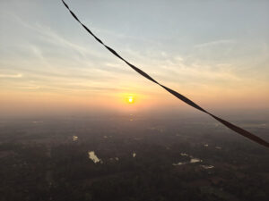 Ballonfahrt zum Sonnenaufgang