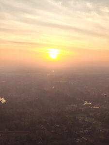 Ballonfahrt zum Sonnenaufgang