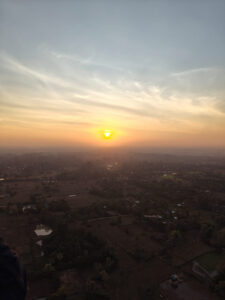 Ballonfahrt zum Sonnenaufgang