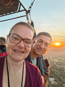 Ballonfahrt zum Sonnenaufgang