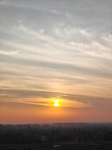 Ballonfahrt zum Sonnenaufgang