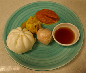 Dumplings in der Lounge