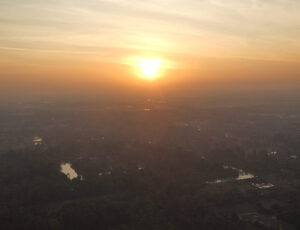 Ballonfahrt zum Sonnenaufgang
