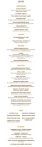 The Haven Restaurant - Dinner