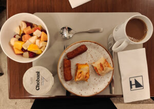 Frühstück im Hotel