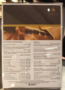 MSC Aurea Spa
