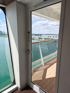 Secret Balcony, Deck 11 rechts