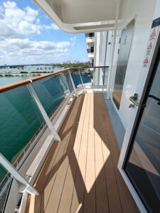Secret Balcony, Deck 11 rechts