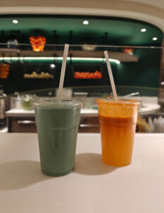 Spirulina und Feel Better Juice
