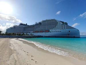 MSC World America in Ocean Cay