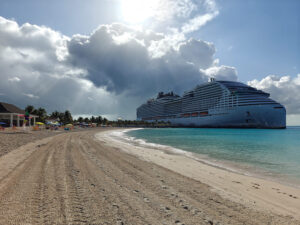 MSC World America in Ocean Cay