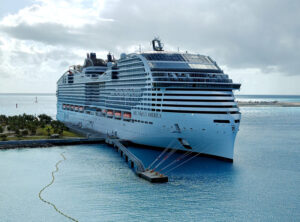 MSC World America in Ocean Cay