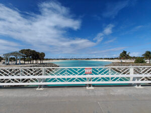 Brücke der Lagune