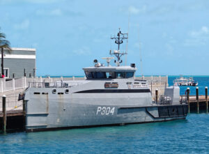 Marine im Hafen