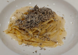Le Tagliatelle al Tartufo Nero