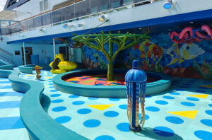 Splash Pad Spray Zone