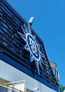 Logo am Schornstein