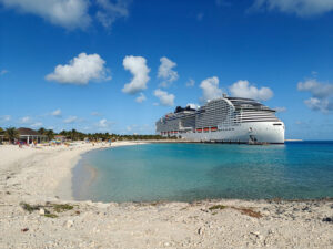 MSC World America in Ocean Cay