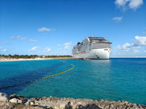 MSC World America in Ocean Cay