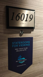 MSC Yacht Club Deluxe Suite 16019