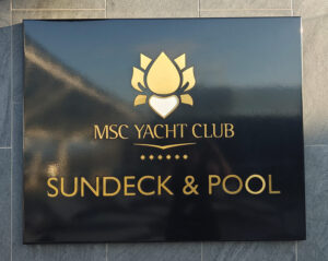 MSC Yacht Club Sundeck