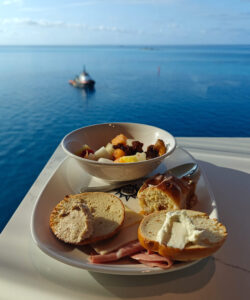 Frühstück mit Aussicht